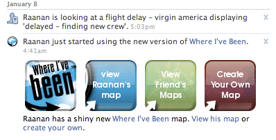 where i’ve been facebook app